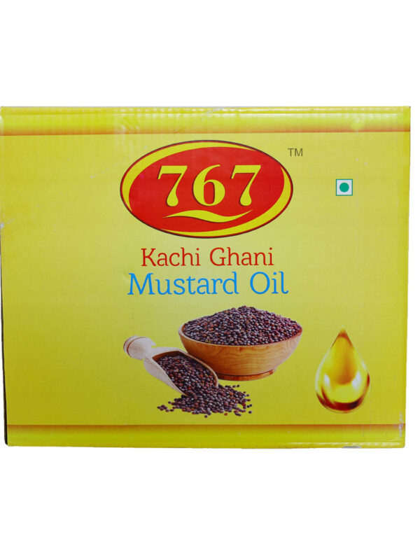 767 Kachi Ghani Mustard Oil (3 x 5ltr btl)